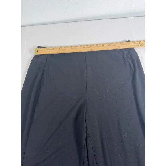 J Jill Womens Wearever Collection Slim Leg Black Pants Size Medium - Picture 4 of 8